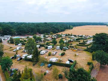 Early morning view of campsite looking east (added by visitor 12 aug 2019)