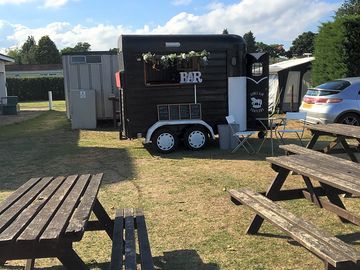 Bar and picnic area