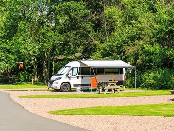 Electric hardstanding touring pitch