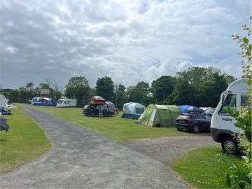 Electric tent pitch