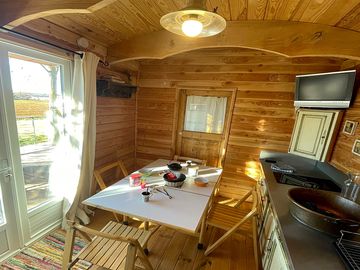 Kitchen and dining space