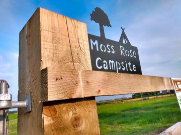 Welcome sign