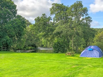 Visitor image of Tent pitch by the river