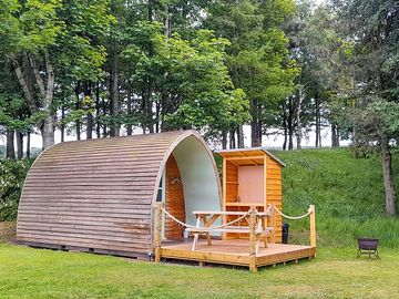 Pod backed by trees
