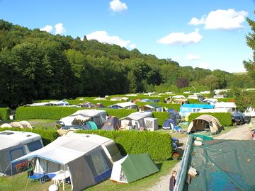 Pitches bordered by hedges