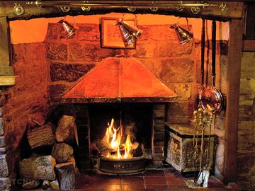 Roaring fire