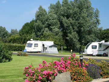 Touring caravans at ballyness