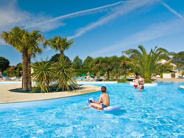The aquapark has four pool areas