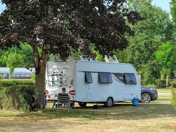 Pitches divided by hedges for privacy