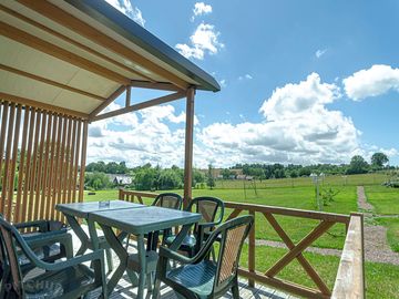 Covered terrace