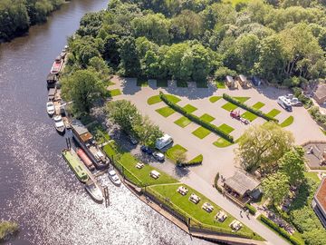 Aerial view of The Riverfront York
