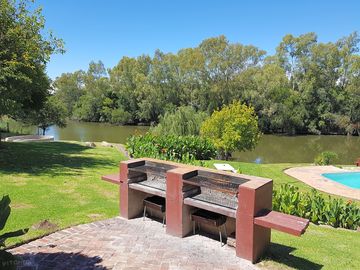 Waterfront barbecue areas