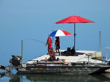 Launch your boat or fish from our dock.