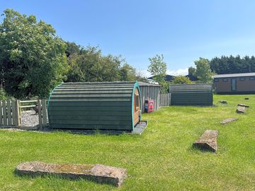 Camping pod exteriors