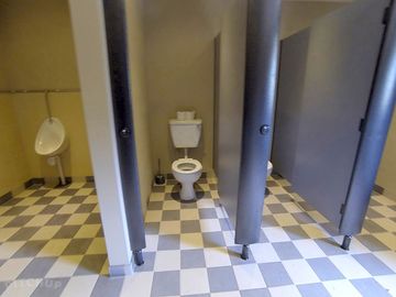 Claen and modern toilets