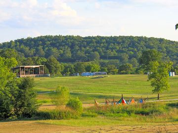 Looking out from Phil Camp