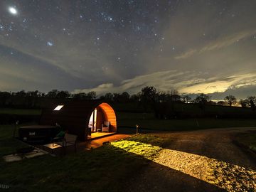 Stars in the night sky