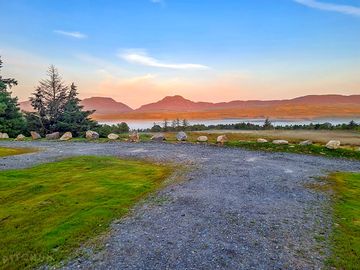 Evening views from the pitches