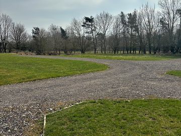 Fully-serviced hardstanding and grass touring pitches