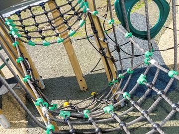 On site playground which boasts an astroturf, zip wire, woodland adventure course and more.