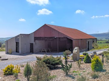 Hay shed with toilet and other amenities