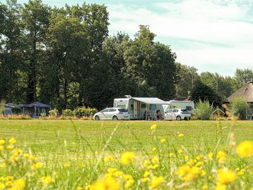 Nicely level camping field