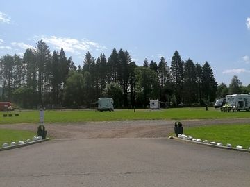 The entrance