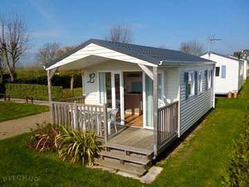 Exterior of Palma caravan