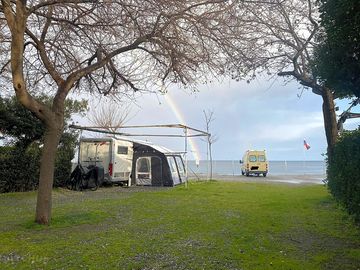 View from the pitches