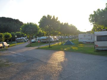 View of the pitches