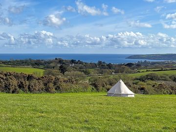 Sunset bell tent