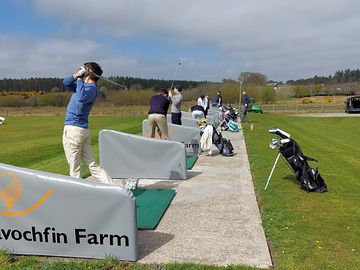 Nearby golf driving range