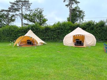 Bell tent pitches