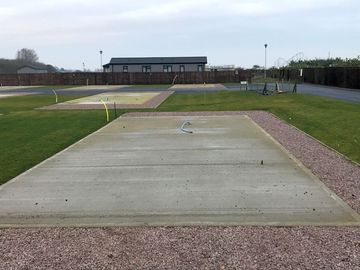 Serviced pitch