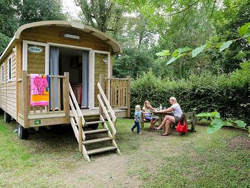Gypsy caravan exterior