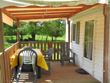 Exterior with decking