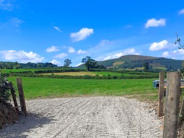 Entrance to the camping field