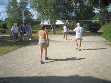 Volleyball court