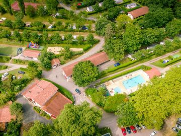 Aerial view of the site