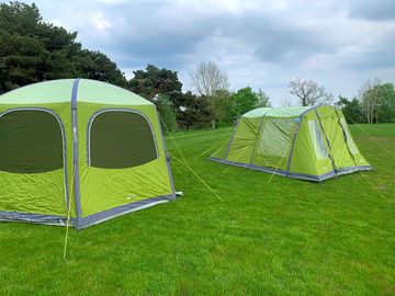 Tent set up