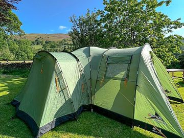 Rental tent exterior