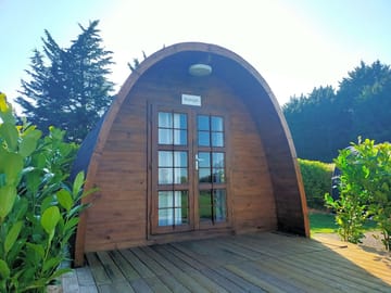 Exterior of our Glamping pod
