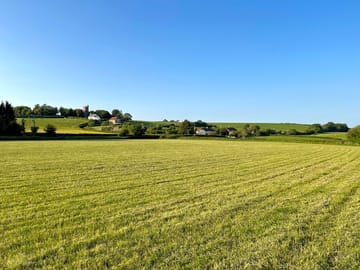 Camping field with views of Charlynch