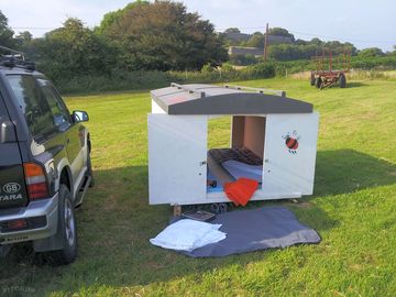 Hive camping pod