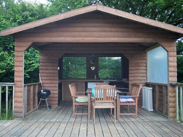 Yurt kitchen