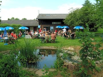 Restaurant and beer garden