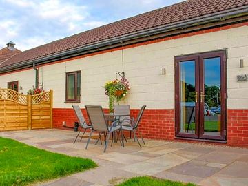 Outside of the cottages before the hot tubs were added