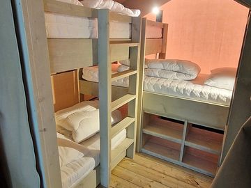 Chambre enfants 3 couchages 80x200