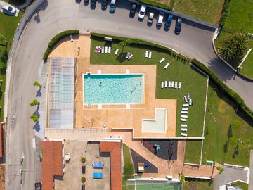 Swimming pools and entrance