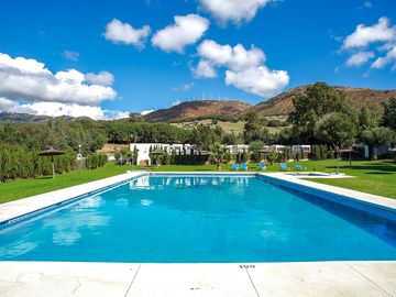 Outdoor swimming pool